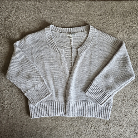 Banana Republic wool and alpaca blend open front cardigan size large - Picture 4 of 12